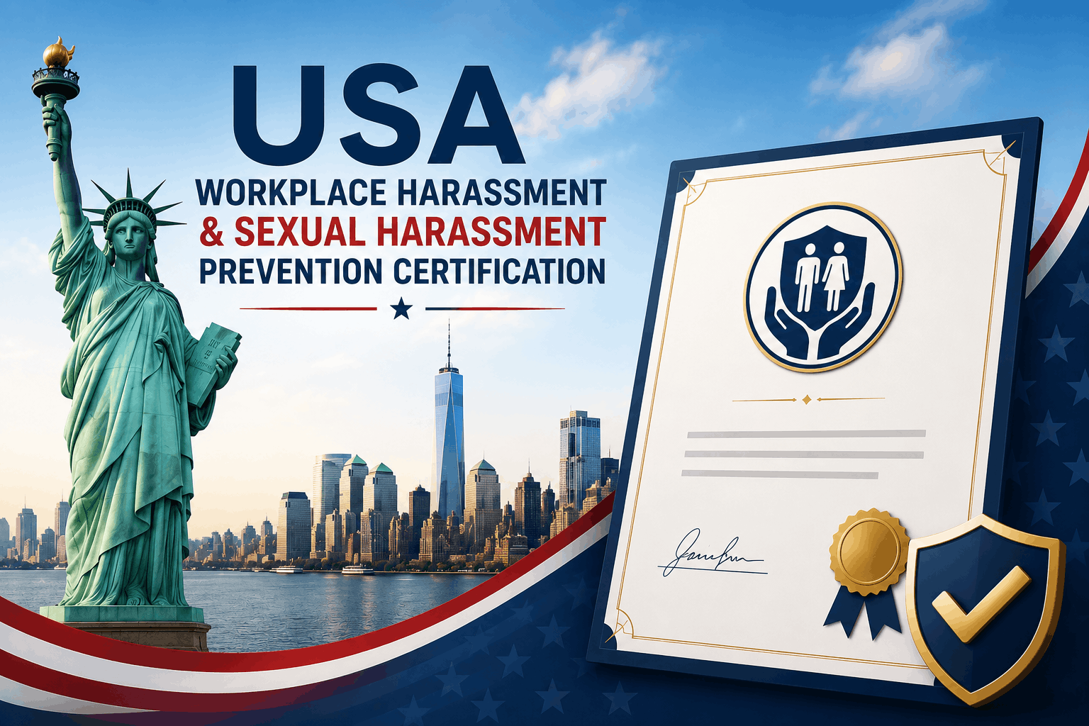 USA Workplace Harassment Prevention Certification